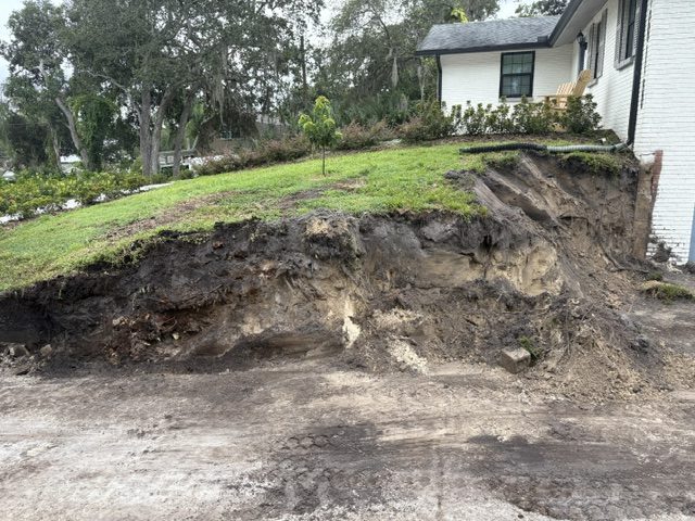 Rainy season drainage: fixing a yard that floods every afternoon storm
